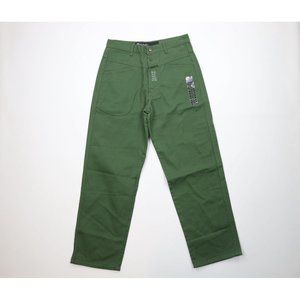 NOS Vtg 90s Marithe Francois Girbaud Mens 32x32 Baggy Relaxed Fit Jeans Green